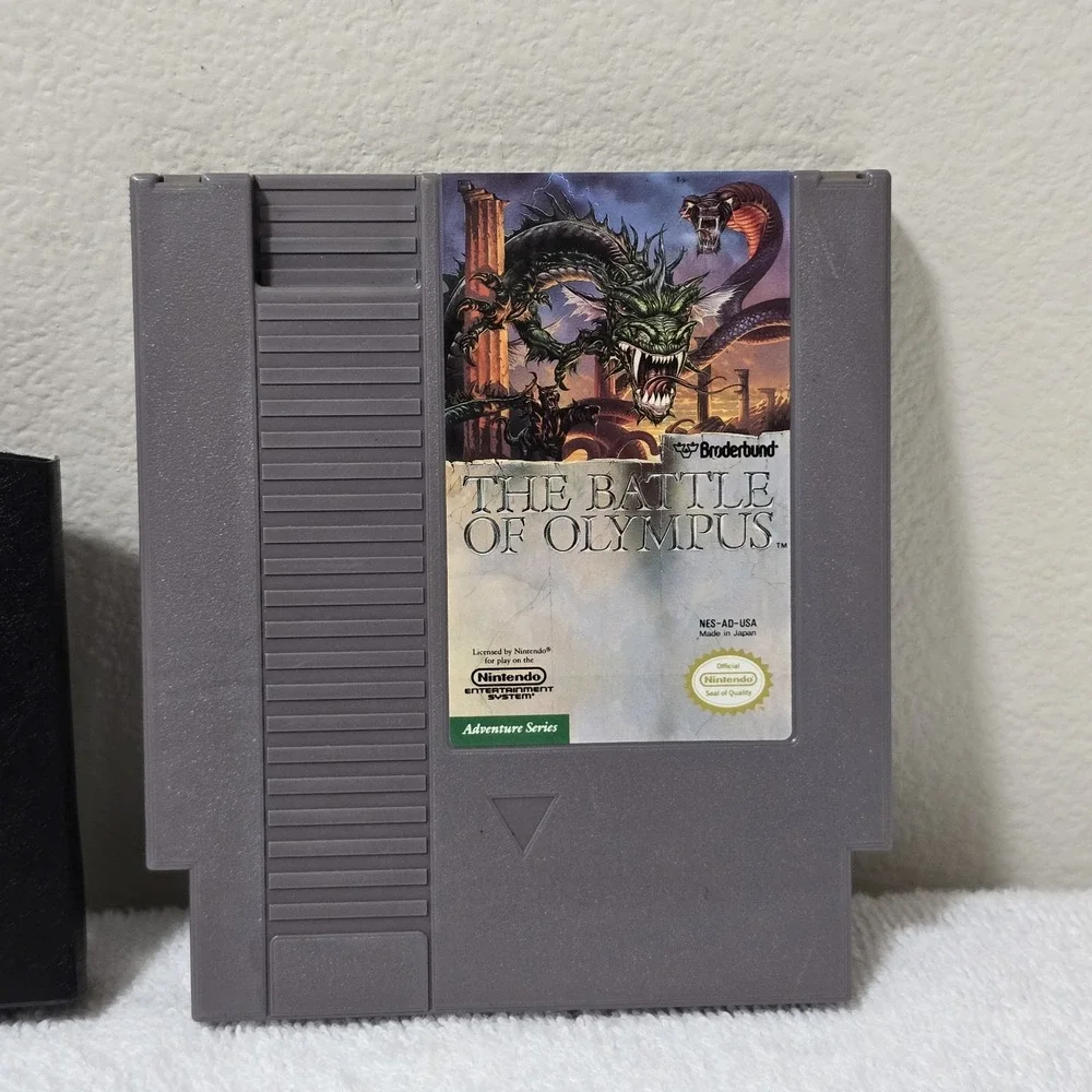 VTG The‎ Battle of Olympus Nintendo Game Tested and Working
